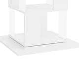 360&deg Rotating Bookshelf with Acrylic Plate, 6-Tier Tall, Floor Rack Simple Bookcase, Modern W409P167478