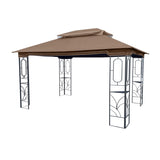 ZUN 13 x 10 Ft. Outdoor Patio Gazebo Canopy Tent With Ventilated Double Roof And Removable Mosquito 46786735