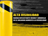 Safety Bollard Post, 36 Inch Height Steel Bollards, 3 Inch Diameter Parking Bollard, Yellow Powder 43872630