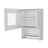 Florence Kitchen Wall Cabinet, Spice and Towel Rack B128P148711