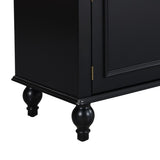 U-Can 70.9'' Modern TV Stand for TVs up to 80 Inches, Entertainment Center with Open Compartment, TV N724P286415B