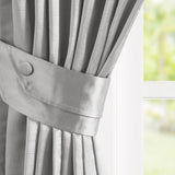Pleat Curtain Panel with Tieback B035129638