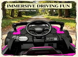 Pink 12V Electric Kids UTV Ride On Truck Battery Powered with Rear Suspension, Parental Remote for 42532709