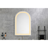 26*38 LED Lighted Bathroom Wall Mounted Mirror with High LumenAnti-Fog Separately ControlDimmer W928P151733