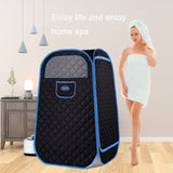 Portable Folding Full size Steam Sauna with 1000W&2.2L steam Generator. Personal Sauna Tent for W782124151