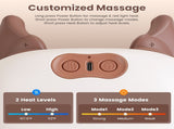 Adjustable Strap Neck Massager, 3 Intensity 2 Heat Levels Cordless Deep Tissue Massager for Neck 35781091