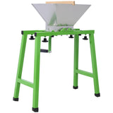 7L Manual Juicer Grinder with stand,Portable Fruit crusher with wheel Stainless Steel fruit Scratter 07289748