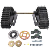 Rear Axle Track Assembly Kit For Gasoline Motor Snowmobile Mountain Motorcycle 24103276