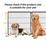 Large Dog Cage 63.7" Dog Kennel for Medium Dogs Puppy Dog Playpen with Top, Pet Cage, Indoor, W1820P242323