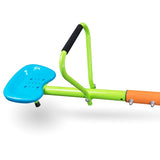 XSS004 outdoor playground four seats seesaw kids 360 degree rotating sturdy plastic seat seesaw W171194409