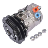 AC Compressor 24V 20Y-810-1260 20Y-979-6121 Fit for Komatsu PC160 PC450 10S15C R134a 34417858