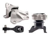3 Pcs Engine Motor & Auto Trans Mount Set fit for Honda Civic L4 1.8L 2012 2013 27602388