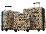 Hardshell Luggage Sets 3 pcs Spinner Suitcase with TSA Lock Lightweight-20"24"28" Luggages N732P218227W