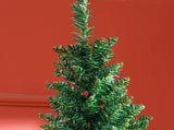 8' Artificial Pencil Christmas Tree, Slim Xmas Tree with 618 Realistic Branch Tips and Plastic 59960291