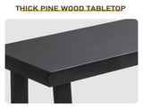 35.8 Inch Solid Wood Console Table for Entryway, Sofa Table Narrow Entryway Table for Hallway, 92527578