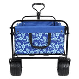 440lbs Collapsible Foldable Wagon Cart with strapping system ,Beach Wagon Utility Cart Utility Wagon W2932P253145