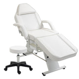 ZUN Massage Salon Tattoo Chair with Two Trays Esthetician Bed with Hydraulic Stool,Multi-Purpose 11210093