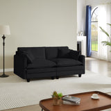 Modular Sectional Sofa,Deep Seat Couch for Living , 4 Pillow, Modern L-Shaped Sofa for Living W1825P268645