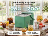 Countertop Maker with Handle, 26 lbs/Day Portable Machine, 9 Bullet Cubes in 6 Minutes, 2 28070674