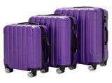 3-in-1 Multifunctional Large Capacity Traveling Storage Suitcase Luggage Set Purple 26825408