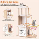 47 Inches Wooden Cat Condo 20707263