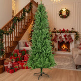 6FT Christmas Tree with 754 Tips Classic Pencil Artificial Plant for Halloween & Christmas Dense 24053900