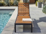 Outdoor Chaise Lounges Pool Lounge Chairs Outdoor Daybed Recliner with Adjustable Backrest for N719P383161B
