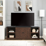 ZUN Modern Farmhouse TV Media Stand, Large Barn Inspired Home Entertainment Console, for TV Up to 80'', W1758P147680