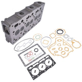D1105 Complete Cylinder Head with Full Gasket Set for Kubota RTV1100 RTV1100CW9 RTV1140CPX 50660188