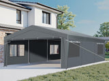 12x20 ft Carport Car Port Canopy Grey 79468815