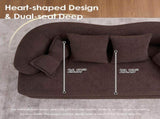 2-in-1 Foldable Sofa Bed,70 Inch Folding Boneless Couch Convertible Compressed Sleeper Sofabed, 4 W2231P466739