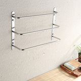 304 Stainless Steel Hand Polishing Finished Three Towel Bars Towel Rack Wall Mounted Multilayer 51279453