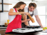 Portable Infrared Dual Hot Plate - 2 Burners for Simultaneous Cooking, 302-1022 Stepless Temp, 29029564
