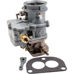 ZUN 2-Barrel Carburetor 97 Style, 3 Bolt Carb for Ford Mercury V8 Engines 1949-1953 Manual Choke Carb 31859929