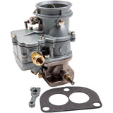 ZUN 2-Barrel Carburetor 97 Style, 3 Bolt Carb for Ford Mercury V8 Engines 1949-1953 Manual Choke Carb 31859929