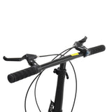 20in 150kg High Carbon Steel Foldable Commuter Bicycle Black 98173787