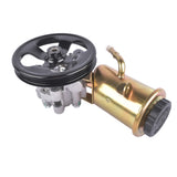 Power Steering Pump w/Pulley Reservoir Replacement for Toyota Echo Yaris L4 1.5L 44310-52090 22002857