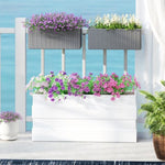 ZUN Garden Bed、 Galvanized Planter 52494762