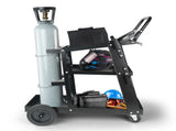 Welding Cart, 3-Tier Welder Cart Heavy Duty with 400Lbs Static Weight Capacity, 360&deg Swivel 02052005