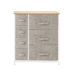 ZUN Dresser with 7 Drawers - Furniture Storage Tower Unit for Bedroom, Hallway, Closet, Office 27962051