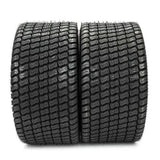 ZUN Set of 2 * New 18x9.50-8 Lawn Mower Golf Cart Turf Tires P322 /4PR - 13032 49375288