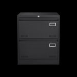 ZUN 2 Drawer Metal Lateral File Cabinet with Lock,Office Vertical Files Cabinet for Home 47919085