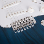 ZUN Rosewood Fingerboard Electric Guitar Blue 86695503