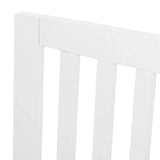 24" Folding Freestanding Wood Pet Dog 4 Panel Safety Gate - White 41147664