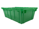 27"x17"x12" Plastic Storage Chest, Green, 1 Pack 84342429