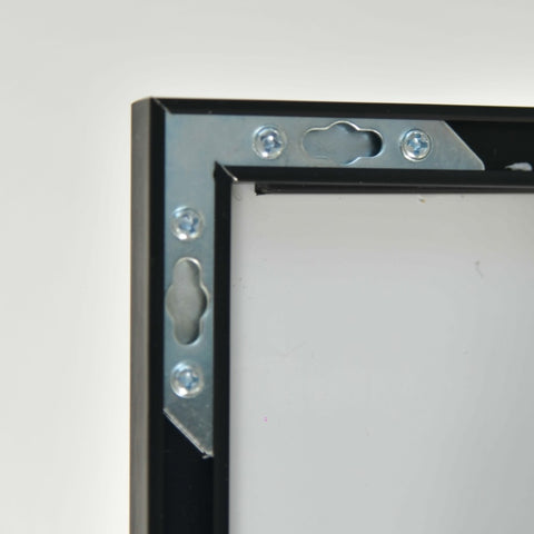 ZUN Tempered mirror 71" x 32" Tall Full Length Mirror with Stand, Black Wall Mounting Full Body Mirror, W1806P180029