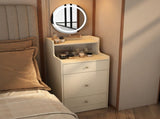 3 in 1 Vanity Desk With mirror and light ,Small makeup vanity set with charging station, With 2 W1321P205993