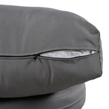 TREXM Outdoor Swivel Chair with Cushions, Rattan Egg Patio Chair with Rocking Function for Balcony, GL-WF318105AAE