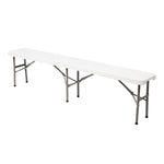 ZUN 6FT Outdoor Courtyard Foldable Bench 80733827