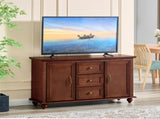 47.3" Mid Century Modern Sideboard Buffet Cabinet with Storage, Wood Storage Cabinet with 2 Doors W1801P454078